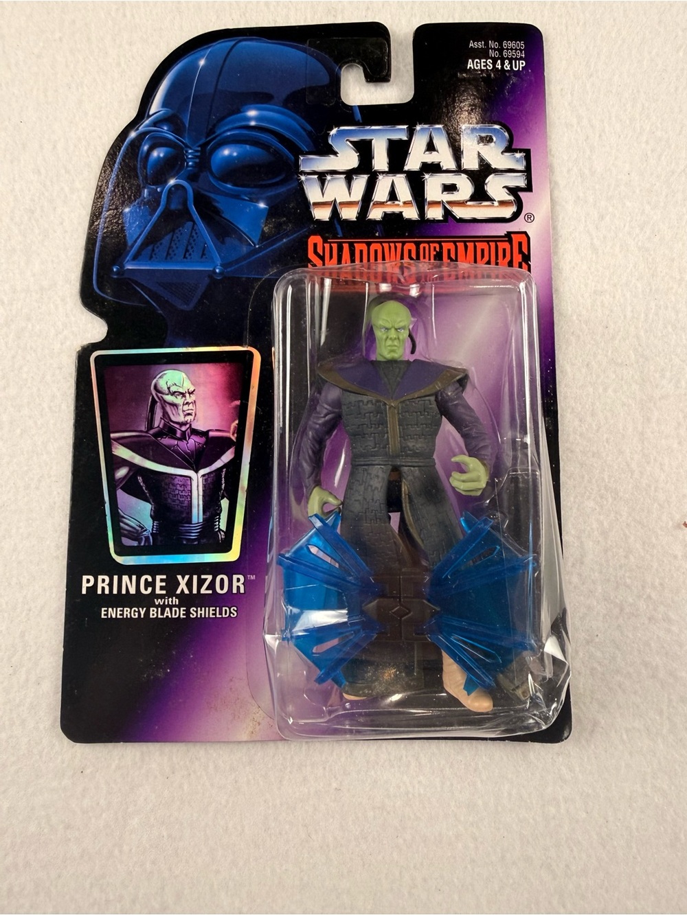 Star Wars Prince Xizor Action Figure - Purple, Green & Blue